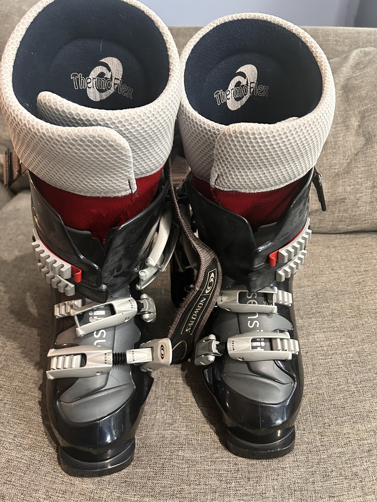 Salomon Evolution 9.0 Stivali da sci Mondo neri da uomo 7 Made in France