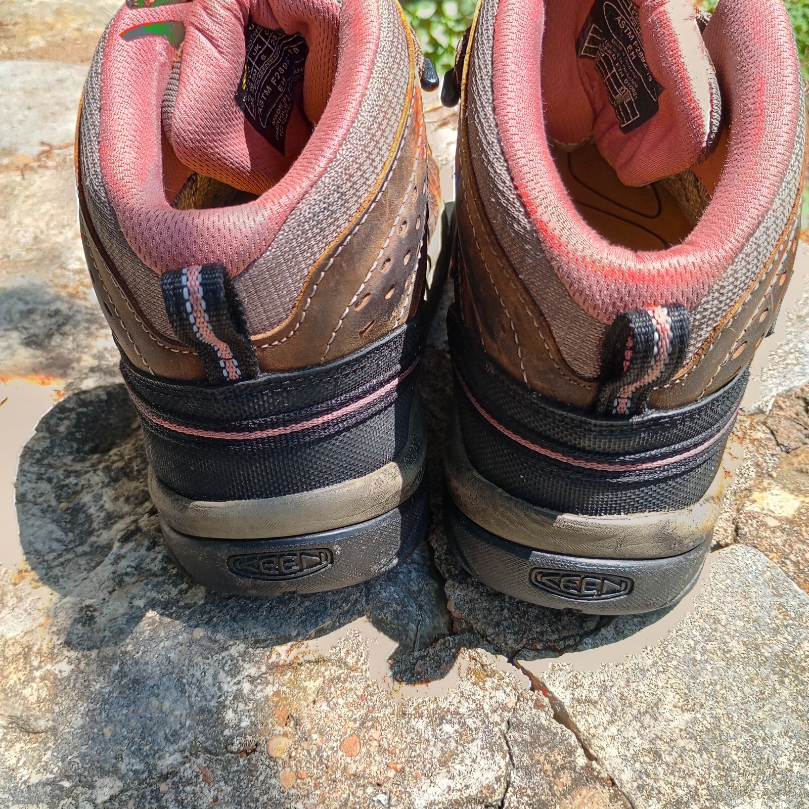 Stivali impermeabili KEEN donna Flint II Mid marrone taglia 8 5 M