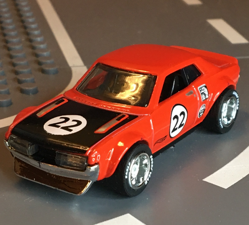 Hot Wheels City '70 Toyota Celica Red CUSTOM Super Real Riders Wheel Swap - Picture 10 of 12