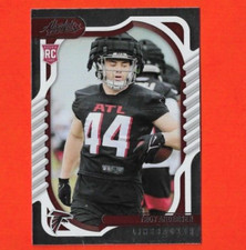 2022 Panini Absolute Base Rookie RC #196 Troy Andersen Atlanta Falcons