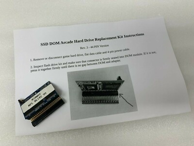 Midway/Atari Arcade PCB SSD Compact Flash Hard Drive Replacement - Choose Game -