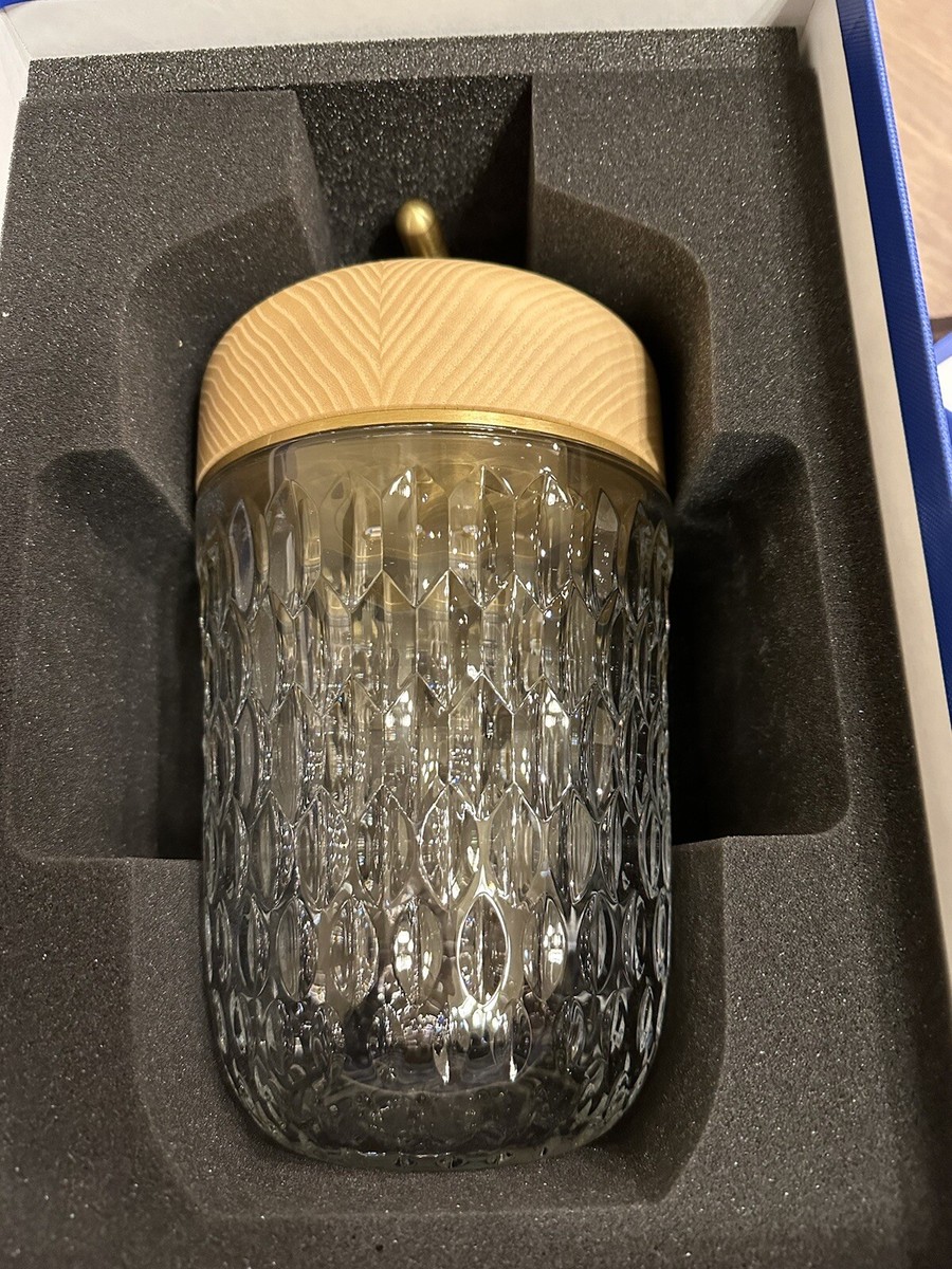 NEW in BoX Hermes Saint Louis Folia Crystal and Ash Wood