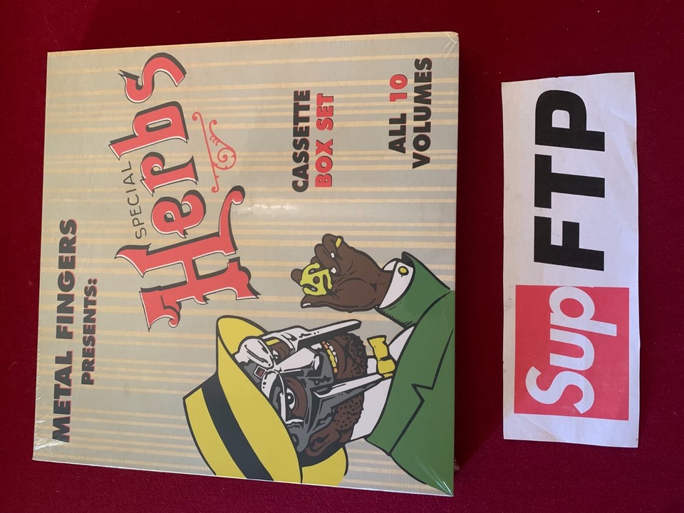 Metal Fingers Special Herbs All 10 Volumes Cassette Box Set MF