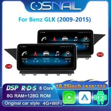 For Mercedes Benz GLK X204 2009-2015 Android CarPlay Car Radio GPS Player Screen