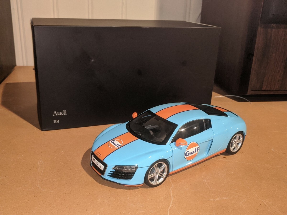 アウディ R8 ガルフ 1/18 京商 【公式通販】