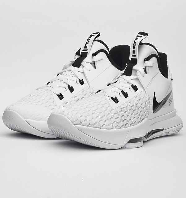 lebron witness 5 white and black