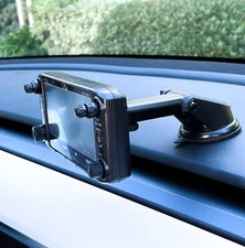 Car Suction Cup & Dash Mount With Mic Holder for Icom IC-2730A ID-5100 Heads