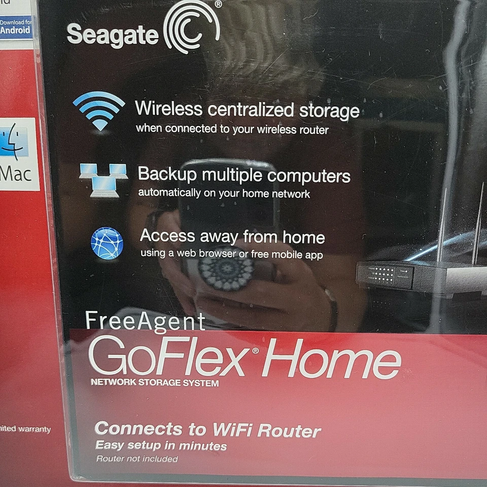 Seagate FreeAgent GoFlex Home 2TB External NAS External Hard Drive - Image 2 of 4