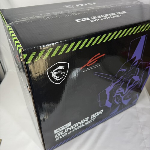 MSI x EVANGELION e:PROJECT PC Case MPG GUNGNIR 110R Collaboration Limited 7.9kg - Picture 3 of 12
