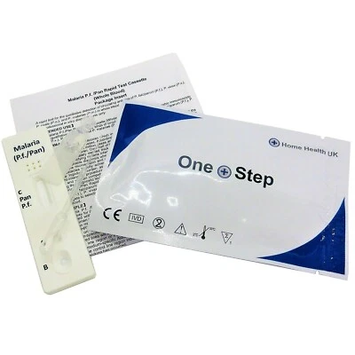 Malaria Blood Test Kit, Medical Professional GP Diagnostic Testing Panel Pack
