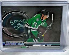 2023-24 UD Credentials Speed of the Game SG13 Jason Robertson, Dallas Stars