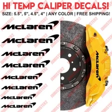 Mclaren Brake Caliper Decal Mclaren Hi Temp Caliper Vinyl Sticker - Any Color