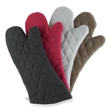 Oven Mitt One Pair Oversized Flame Heat Protection Big Mittens Pot Holders