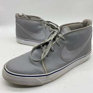Nike Toki Grey Leather Chukka Style Mid Top Sneaker Mens 12 385444-005 |  eBay