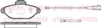 Remsa BremsbeläGe Bremsbelegsatz Vorne FüR Fiat 500 C Ford KA Volt