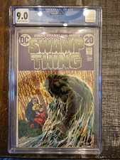 swamp thing 1 1972 cgc 9.0