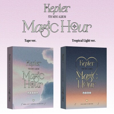 KEP1ER MAGIC HOUR 5th Mini Album UNIT Ver RANDOM/CD+Book+27Post Card+Card+Poster