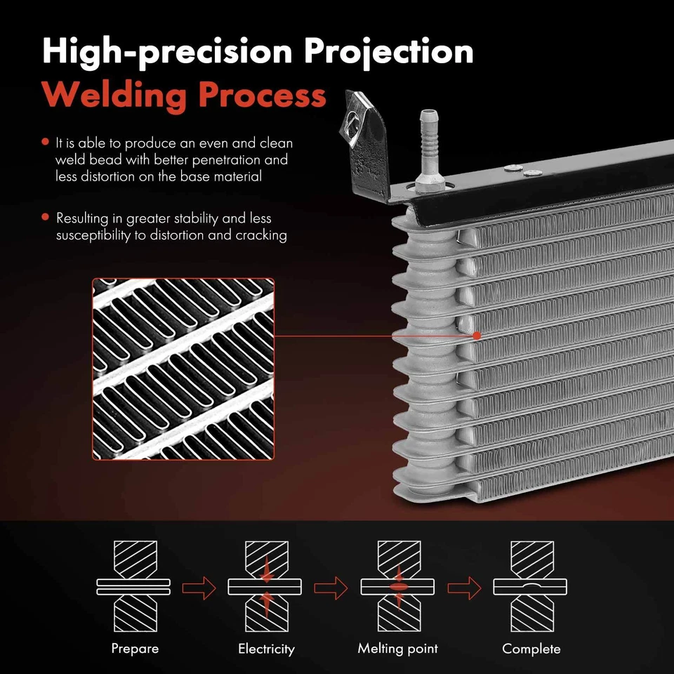 Enfriador de aceite de transmisión para Ford E-150 E-250 03-07 E-150 E-250 Econoline 97-02 Foto 4 de 4