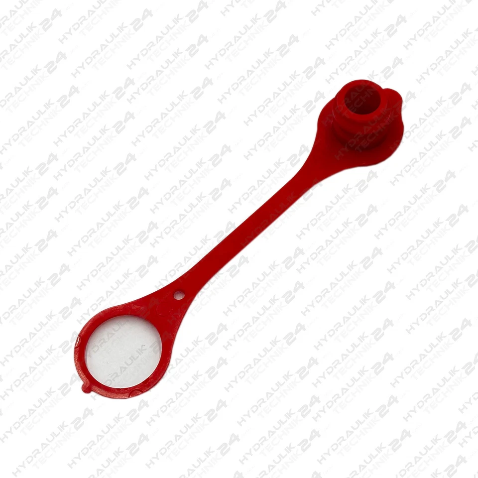 HYRDRAULIKTECHNIK24 GMBH 1 x Staubschutz f. Hydraulik Kupplung Muffe BG3 rot