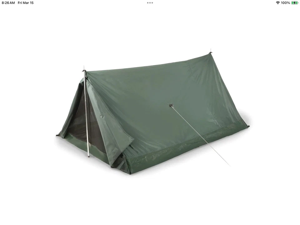 Stansport 2 Person Scout Nylon A Frame Tent Outdoor Camping 78x54x36 1ea New - Image 3 of 4