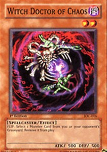 Witch Doctor of Chaos - IOC-016 - Common - Unlimited Edition x3 - Near Mint