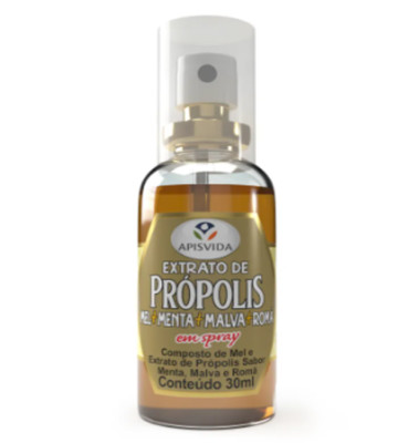 Brasilianischer Propolis Extrakt Spray Minze Granatapfel, Ingwer Geschmack 30ml