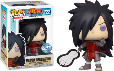 NARUTO SHIPPUDEN Figur MADARA REANIMATION EXCLUSIVE NR. 722 POP FUNKO