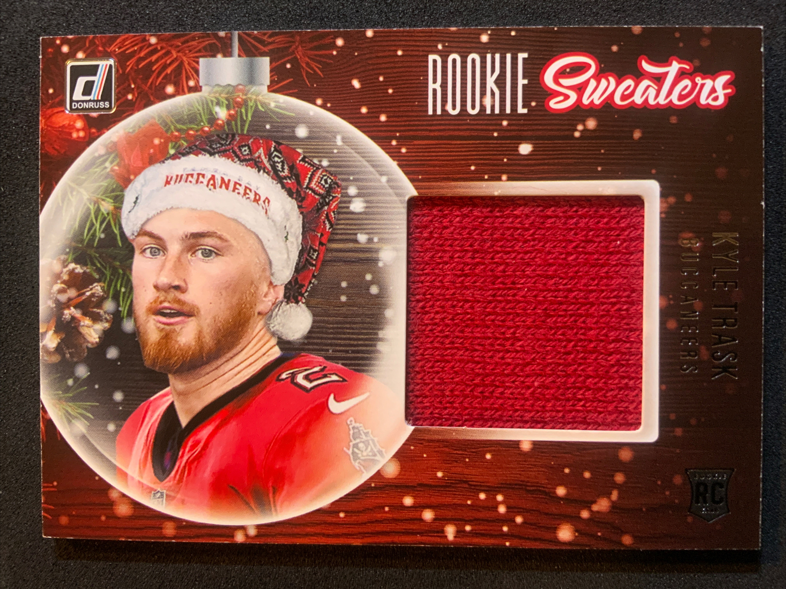 Kyle Trask #RS-KTR 2021 Donruss Football Rookie Holiday Sweater