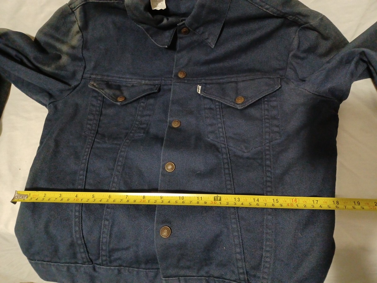 HTF Vintage 1970's Levi's Dark Blue Twill Jacket 70505-1018 HTF Vintage 1970's Levi's Dark Blue Twill Jacket 70505-1018