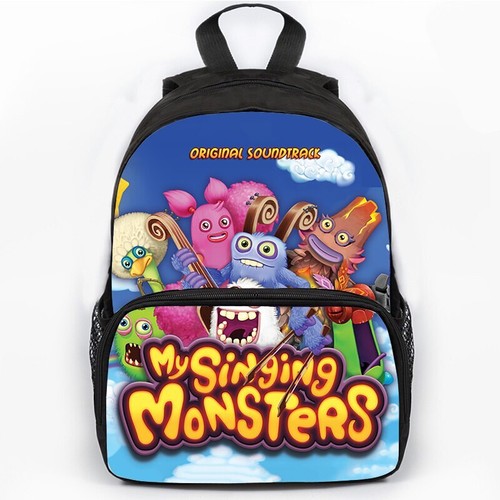 My Singing Monsters Backpack Waterproof Schoolbag Travel Bag Sport Backpacks - Picture 19 of 51