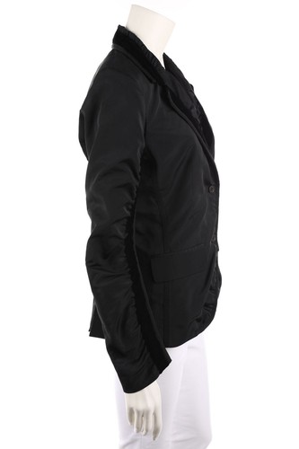 YVES SAINT LAURENT Blazer With Revers Collar Velvet F 40 = D 38 black - Bild 2 von 6