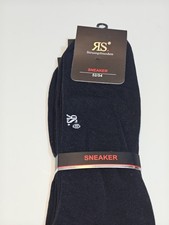 16 Paar RS Harmony Sneaker Socken Gr 52/54 XXL Übergröße schwarz Baumwolle Set