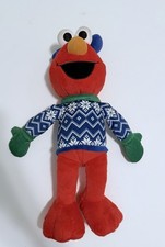 Sesame Street Holiday Elmo Plush Stuffed 2023 Christmas Macy's Exclusive