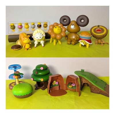 Rare Mister Donut Pon de Lion Figure Set Japanese Mascot Collectible Toy
