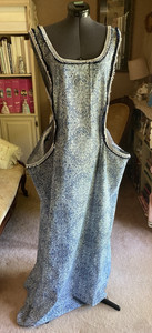 Renaissance Fair Medieval Cotton Surcoat Over Dress Costume LARP SCA OS Reg/Plus