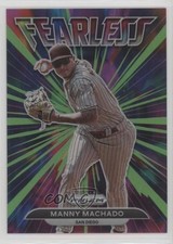 2022 Panini Prizm Fearless Lime Green Prizm 8/125 Manny Machado #FL-18 00jz