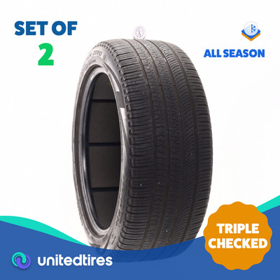 Set of (2) Used 285/45R22 Pirelli Scorpion Zero LR PNCS 114Y - 6/32