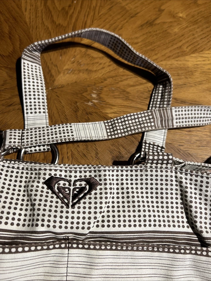 Early 00s ROXY Y2K Shoulder Bag Tote Purse Messenger - Image 3 of 4