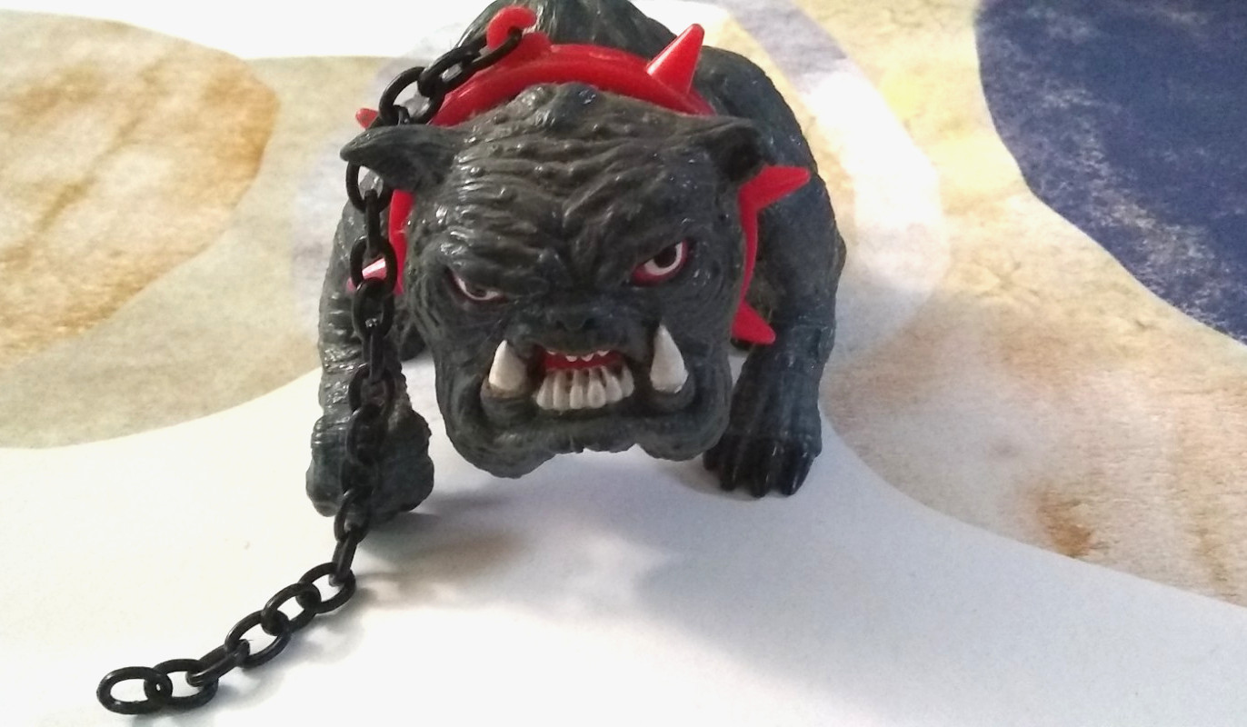 MA-MUTT Articulated Thundercats 1985 LJN Vintage Action Figure w/ replaced Chain