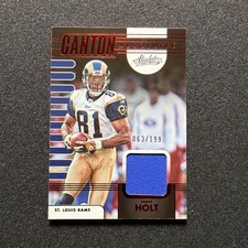 2023 Absolute TORRY HOLT #CA-5 Canton JERSEY /199 - NFL RAMS FOOTBALL