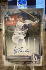 2025 Bowman Draft - Chrome Prospect Autographs Charles Davalan #CPA-CD (AU, RC)