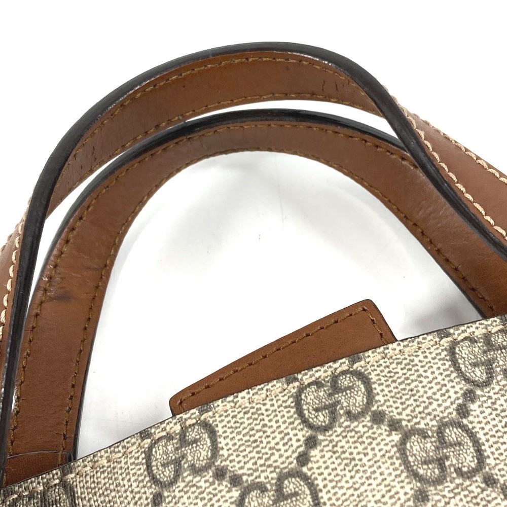 GUCCI 473887 GG Supreme 2-way bag with logo Bags Tote Bag Shoulder