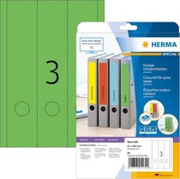 Herma 5139 OrdnerrüCken Etiketten Lang Breit, 20 Blatt, 61 X 297 Mm, 3 Pro A4 Bo