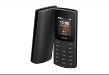 Genuine Nokia 105 4G 2nd Edition Mobile Phone. Charcoal. Dual Sim.
