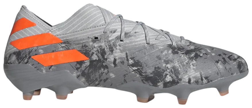 Adidas Nemeziz 19.1 FG Grey Solar Orange EF8281 BRAND NEW