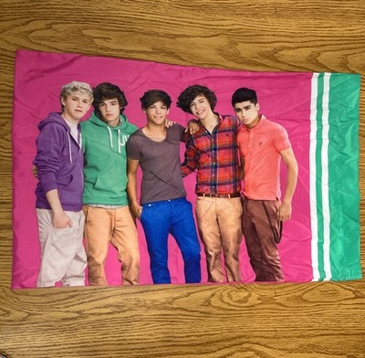 One Direction Pillow Case Harry Styles Liam Payne Double Sided Boy Band
