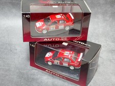 Set of 2 autoart 1/43 Autoart Mitsubishi Lancer Evolution VI Lancer Evolution 6