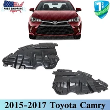 New Front Engine Splash Shield RH And LH Under Cover For 2015-2017 Toyota Camry