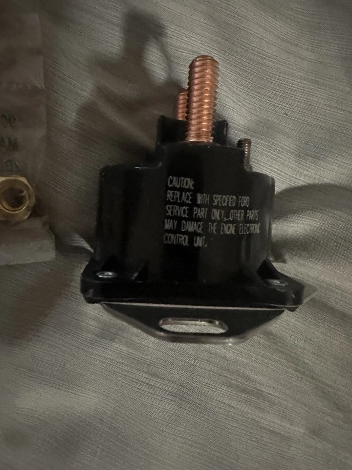 Solenoide de arranque Motorcraft Ford SW-1951-C 1985-97 Thunderbird Cougar, Tempo Cl3 Foto 4 de 4