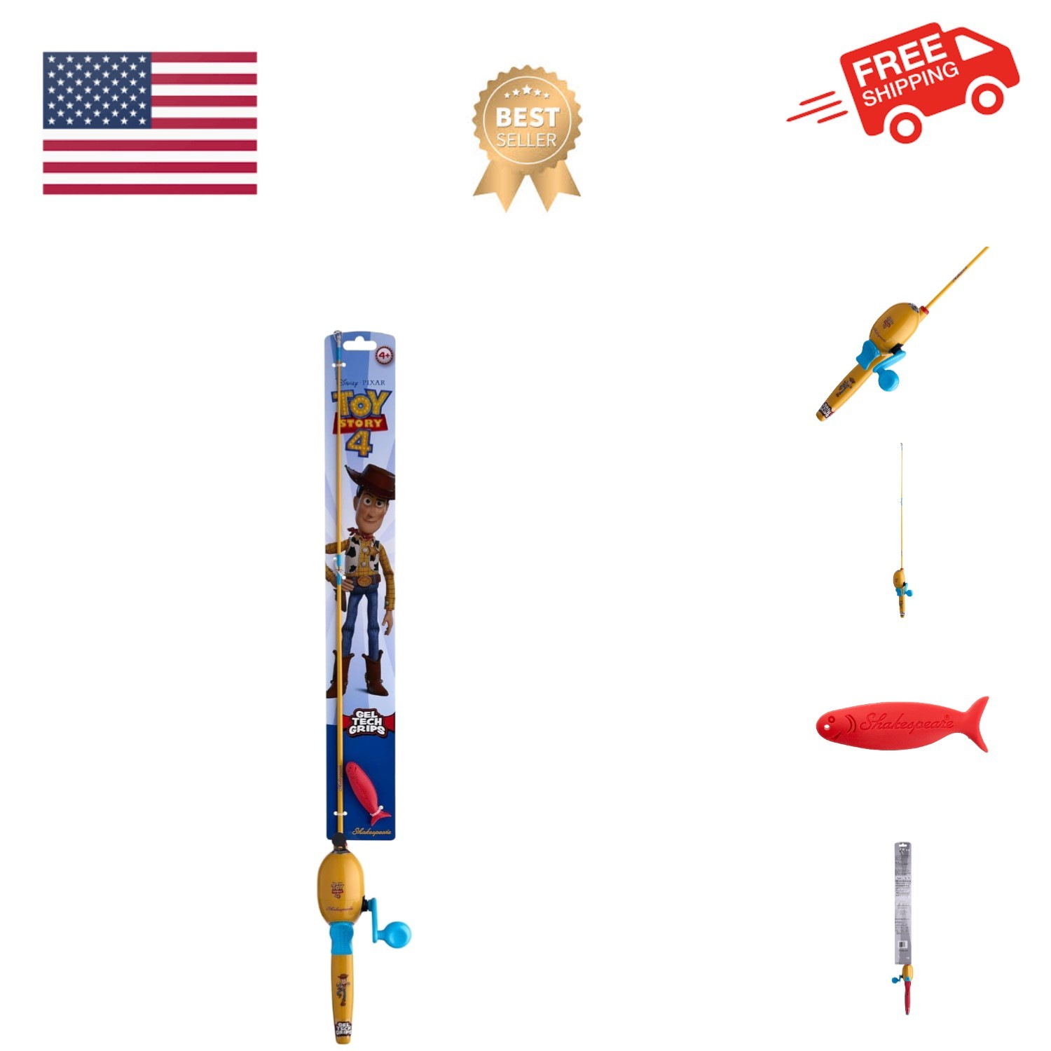 Youth Fishing Reel and Rod Combo